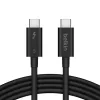 Belkin Connect Thunderbolt 5 passiivkaabel 1m 80Gbps 240W must INZ005HQ1MBK