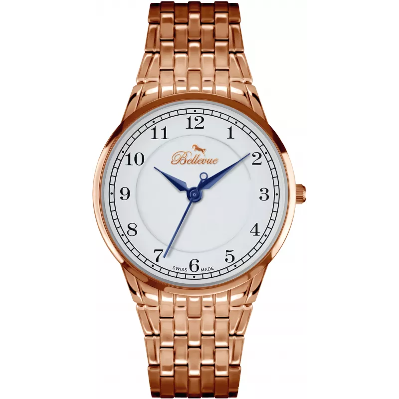 BELLEVUE Woman A49 Kvarts Analoogkell 30mm Roostevaba Teras Hõbedane