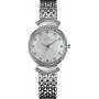 BELLEVUE Naiste Kell D48 (32mm) - Kvarts Analoog, Valge Siht, Must Kunstnahast Rihm