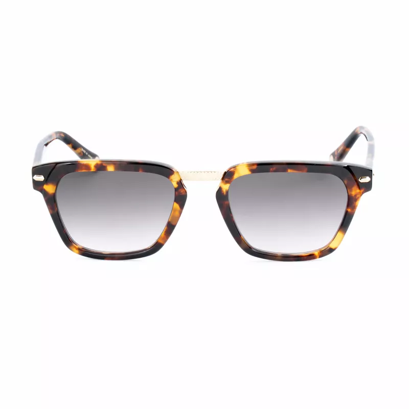 BELSTAFF COOPER-S192 Unisex Päikeseprillid - 52/21/145 mm - Must raam, hall lääts