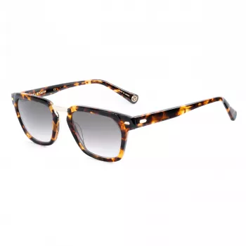 BELSTAFF COOPER-S192 Unisex Päikeseprillid - 52/21/145 mm - Must raam, hall lääts