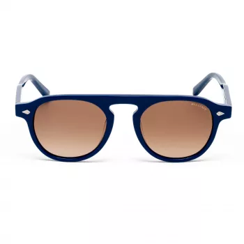 BELSTAFF LARSSON-AZUL Unisex Päikeseprillid Sinine Raam Hall Lääts 49/21/145 mm UV400