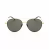 Belstaff Magnumdoradon Unisex Päikeseprillid - 58/17/145 mm - Must raam, hall lääts