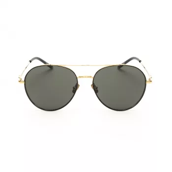 Belstaff Magnumdoradon Unisex Päikeseprillid - 58/17/145 mm - Must raam, hall lääts
