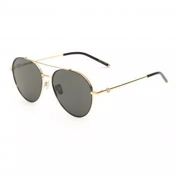 Belstaff Magnumdoradon Unisex Päikeseprillid - 58/17/145 mm - Must raam, hall lääts