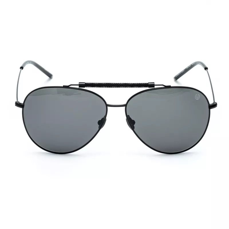 BELSTAFF MAN PANTHER-NEGRO Päikeseprillid - Must raam, hallid läätsed, 61/13/145 mm