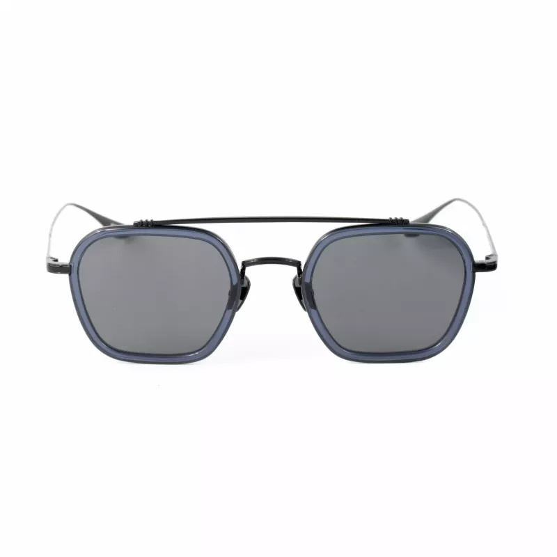 BELSTAFF MERRICK-S137 Unisex Päikeseprillid - Must atsetaatraam, hallid UV400 läätsed 47/23/143 mm