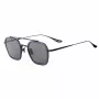BELSTAFF MERRICK-S137 Unisex Päikeseprillid - Must atsetaatraam, hallid UV400 läätsed 47/23/143 mm