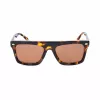 Belstaff Randford S153 Unisex Päikeseprillid - Must atsetaatraam, Hallid polükarbonaat läätsed, 52 mm