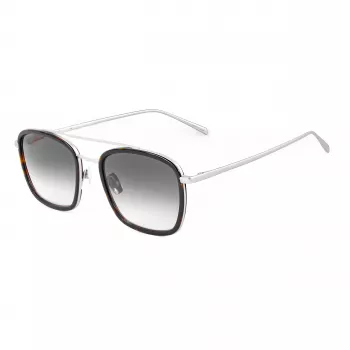 Belstaff RYERCLEARS08 Meeste ruudukujulised atsetaatpäikeseprillid, läbipaistev raam, läbipaistev lääts, 54/21/145 mm