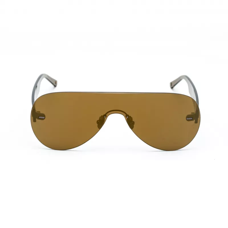 BELSTAFF SPEEDMASTERBR Unisex Päikeseprillid Kilp/Ümbermähitav Pruun Lääts Pruun Raam 141mm Läätse Laius 145mm Sanga Pikkus UV400