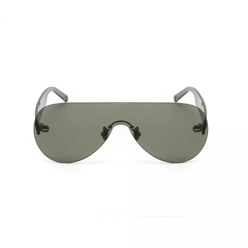 Belstaff Speedmasterve Unisex Päikeseprillid - Tumesinine Metallraam, Suitsuhall Lääts, 141mm