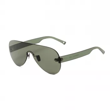 Belstaff Speedmasterve Unisex Päikeseprillid - Tumesinine Metallraam, Suitsuhall Lääts, 141mm