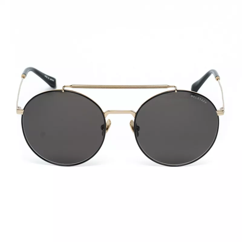 Belstaff Staham Dorado meeste päikeseprillid - piloodi ruudukujuline atsetaatraam UV400 hall lääts 54mm