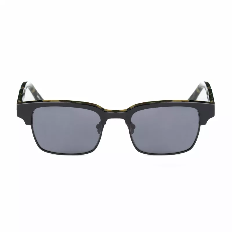 BELSTAFF Unisex Rampling-S103 Päikeseprillid (52/20/145 mm) Must Raam Hallid Läätsed