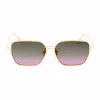 BELSTAFF Unisex Ridge III S132 Päikeseprillid - Ristkülikukujuline atsetaatraam, UV400 kaitse, 54 mm lääts