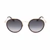 BELSTAFF Unisex Slipway S093 Päikeseprillid - Must raam, hallid läätsed 50/22/150 mm