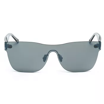 Belstaff Women Flash-Methane Päikeseprillid, Shield-raam, 150 mm läätse laius