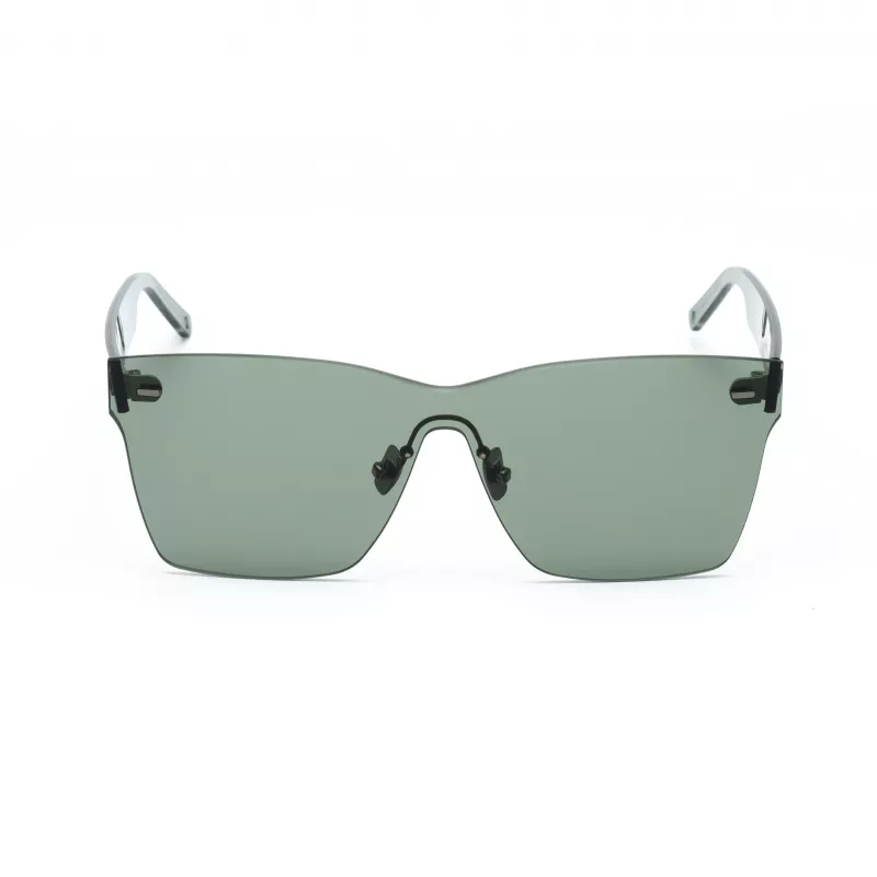 BELSTAFF Naiste Luminor-Verde Päikeseprillid - Ruudukujuline atsetaatraam, hall-rohelised läätsed, UV400 kaitse, 54 mm läätse laius