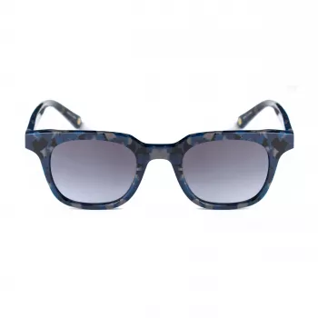 BELSTAFF Naiste Boorman-S028 Ruudukujulised Päikeseprillid Must/Hall 48/23/148 mm