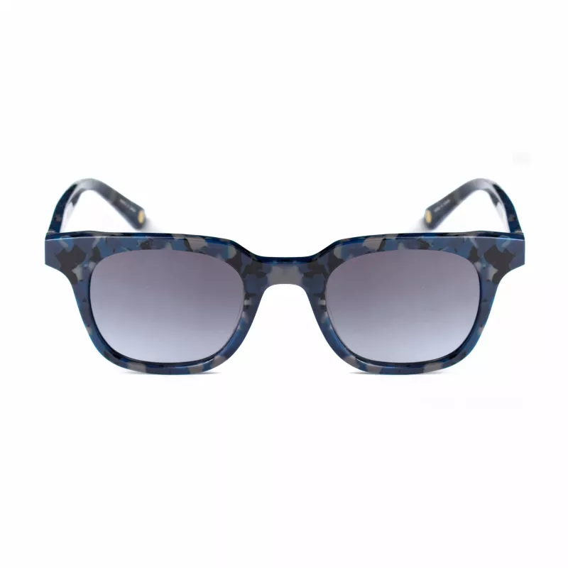 BELSTAFF Naiste Boorman-S028 Ruudukujulised Päikeseprillid Must/Hall 48/23/148 mm