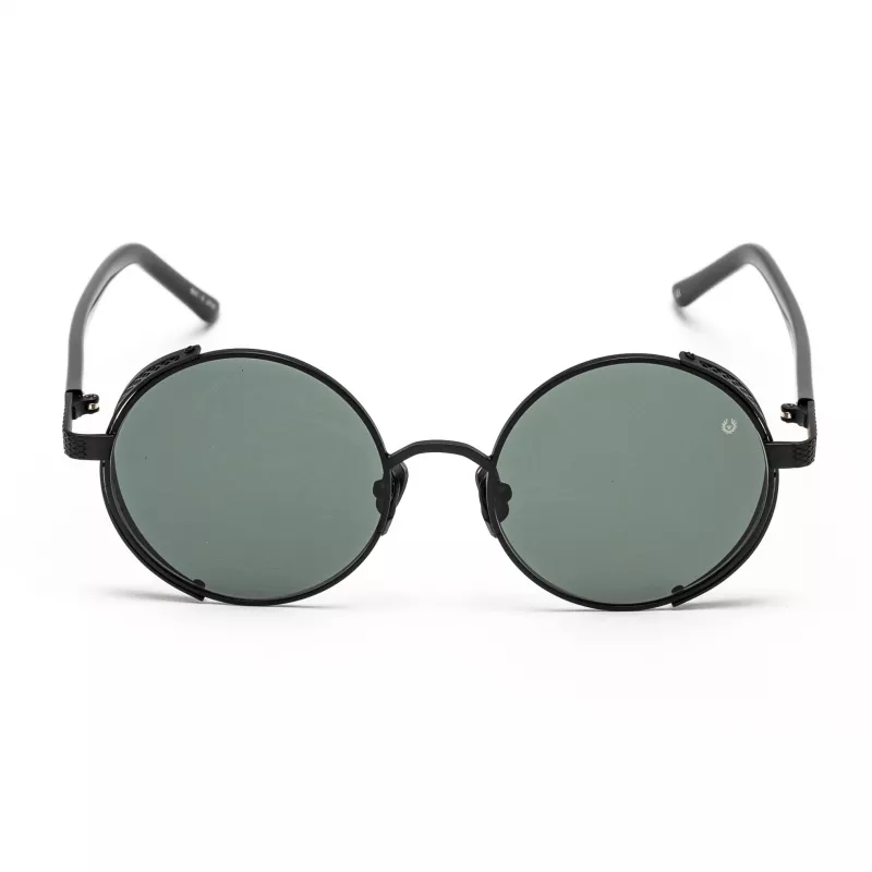 BELSTAFF Women Trophy II Päikeseprillid - Must atsetaatraam, hall lääts, 53mm