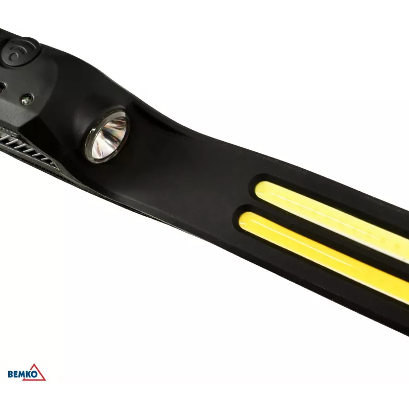 BEMKO C49-LTC01 laetav LED-pealamp, 1200mAh, 100 luumenit, IPX4, 80m valgusvihk