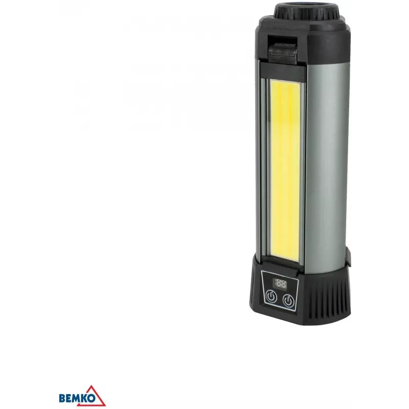 BEMKO Multifunktsionaalne LED-taskulamp 6000mAh IP42, 1000 luumenit, USB-C laetav