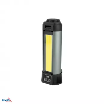BEMKO Multifunktsionaalne LED-taskulamp 6000mAh IP42, 1000 luumenit, USB-C laetav