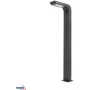 BEMKO SOLVEO Hybrid LED Garden Bollard Light, 7W, 600lm, CCT 3000K/4000K/6500K, 80cm, IP65, Dark Grey, PIR Sensor