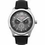 Ben Sherman WBS112B meeste analoogkvartskell 43mm musta numbrilauga nahkrihm