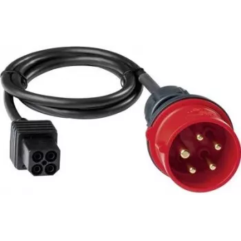 BENNING 044148 CEE mõõteadapter 16 A 5-pooluseline 400 V koos 4 mm turvapesadega