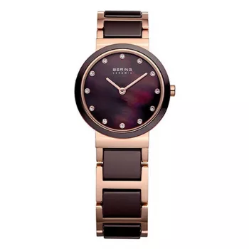 Bering Classic naiste kell 11422-765 - 22mm roosakuldne roostevabast terasest võrkrihm
