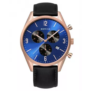 Bering meeste klassikaline minimalistlik kvartskell 10542-567 42mm roosakuld pruun