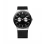 BERING meeste käekell 32139-202 Classic Collection 39mm kvarts roostevabast terasest võrk must sihverplaat
