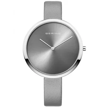 BERING naiste käekell 12240-609 (38mm) - Roosakuldne roostevaba teras, pruun sihverplaat, kvarts