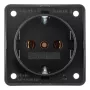 Berker 09418505 SCHUKO pistikupesa Integro moodul mattmust