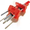 BESSEY S10-ST Minikruustang S 10 Kruviklambriga, Punane, 100 mm Kinnituslaius, 50 mm Kinnitusava Sügavus, koos 2 Lauaklambriga