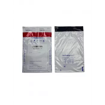 BESTPAK SAFEMONEYBAG turvalised deposiidiümbrikud läbipaistvad B5 190x260+35 mm 100 tk