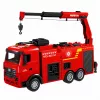 BESTTOYS Tuletõrjeauto Kraana ja Veekahuriga Kaugjuhtimisega RC Huina 1:18