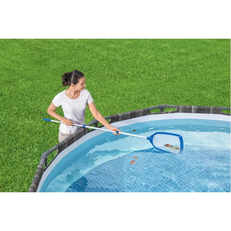 Bestway Flowclear AquaClean basseinipuhastuskomplekt võrguga 163 cm