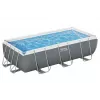Bestway Frame Pool 404 x 201 x 100 cm ristkülikukujuline maapealne bassein koos filtripumba, redeli, kaanega ja ChemConnect dosaatoriga
