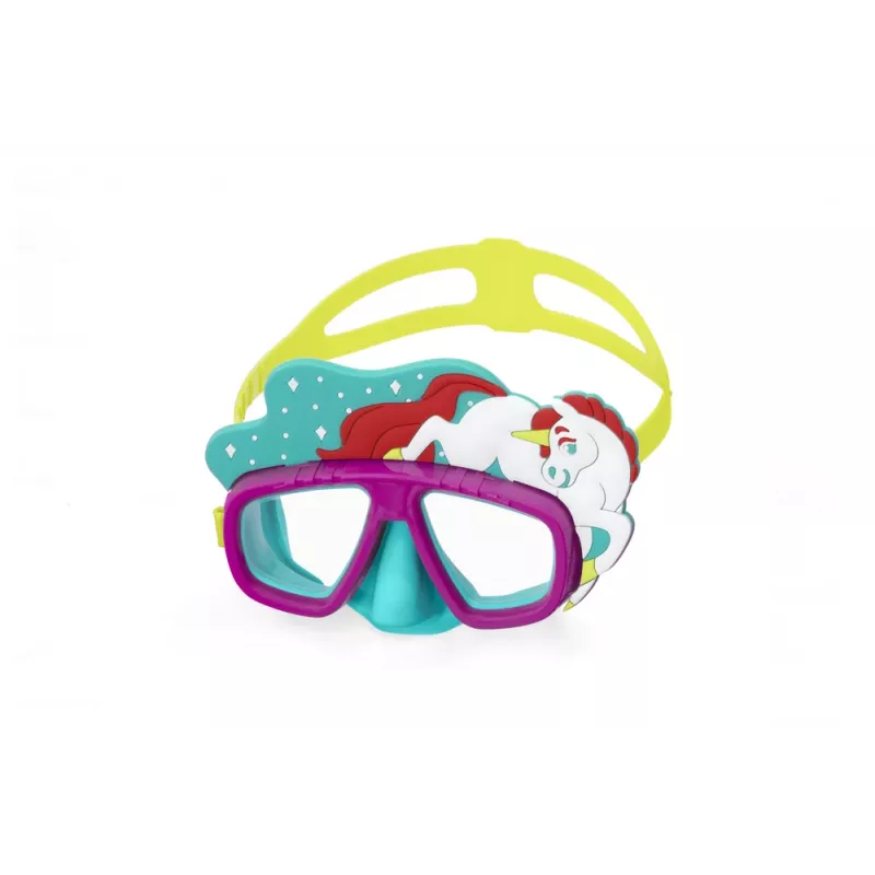 Bestway Hydro-Swim Sukeldumismask ja Snorgelduskomplekt - Roosa