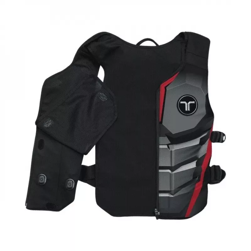 bHaptics TactSuit Air Onyx Haptic Vest 40 vibratsioonimootoriga, Bluetooth, USB-C, hingav võrk, must