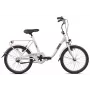 BICYCLE FOLDING 20 STEEL 6-Speed Folding Bike with Fenders and Rear Rack