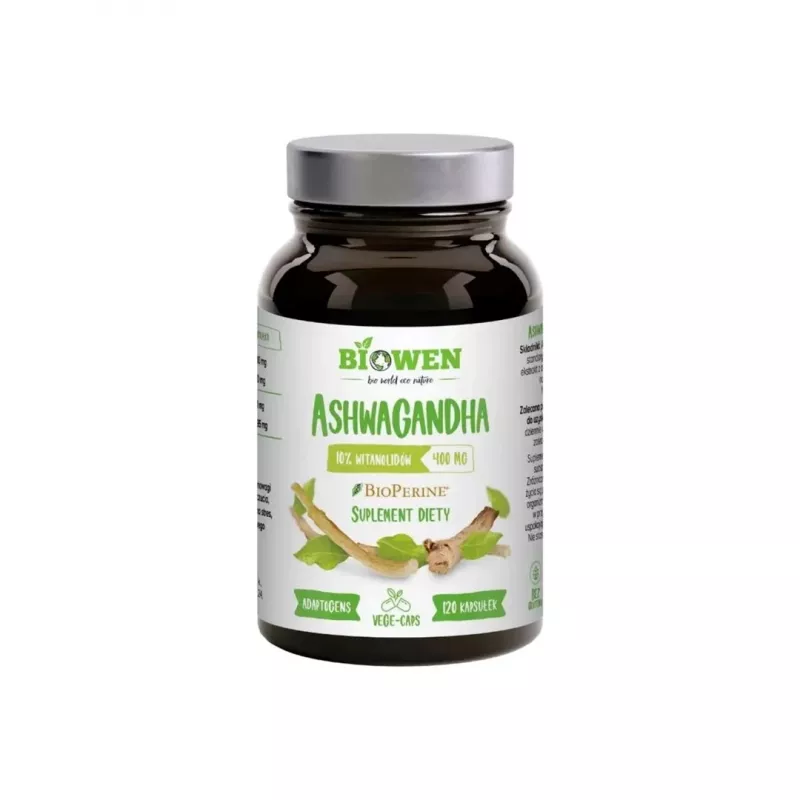 BIOWEN Ashwagandha – toidulisand inimestele – 120 kapslit