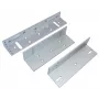 BIRA MG280ZL ZL-tüüpi kinnituskomplekt HARTTE 280kg elektromagnetilistele lukkudele, alumiinium, hõbe