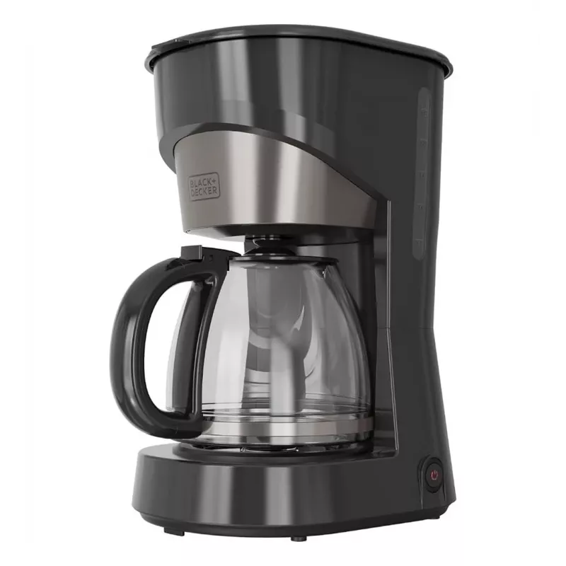 BLACK+DECKER BXCO1001E 1000 W 12-tassi filtriga kohvimasin, 1,5 L, must