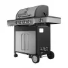 Black+Decker BXOG16550E gaasigrill, 4 põletiga ja külgpõletiga, 16.5 kW, must ja roostevaba teras