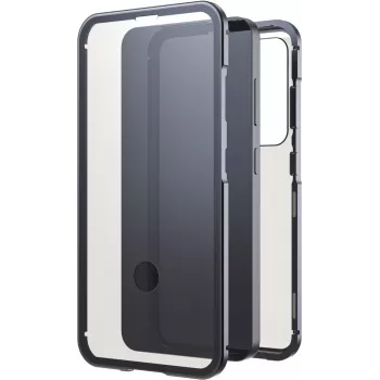Black Rock Cover 360° klaasümbris Samsung Galaxy S25 jaoks, must 00229674